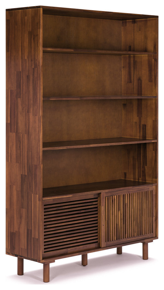 Mosaic Bookcase with Cabinet