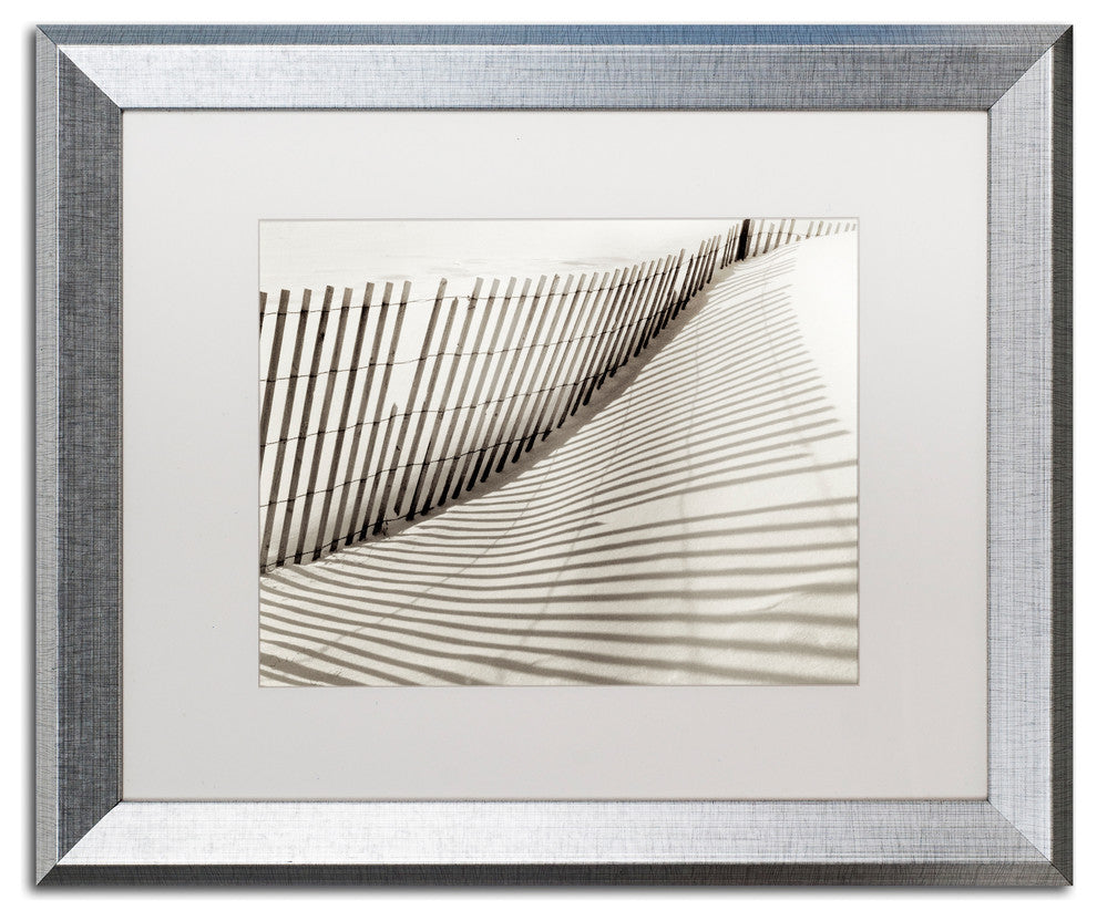 Alan Blaustein 'Island Sands I' Art, Silver Frame, White Mat, 20x16
