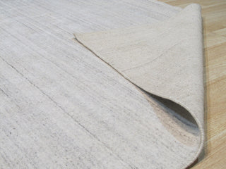 EORC Ivory Handmade Wool and Viscose Urban Rug 8'x10'