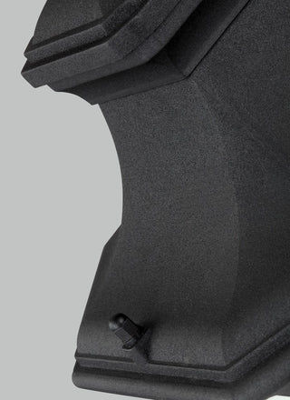 Generation Lighting Lighting 1-Light Outdoor Post Lantern, Black