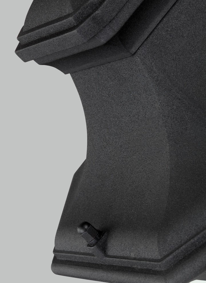 Generation Lighting Lighting 1-Light Outdoor Post Lantern, Black