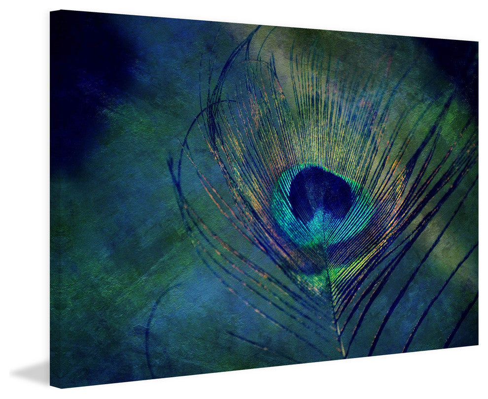 "Plume Robin Dickinson" Painting Print on Wrapped Canvas