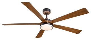 Fanimation FPD8564 TorchAire 64" 5 Blade Indoor / Outdoor Smart - Dark Bronze