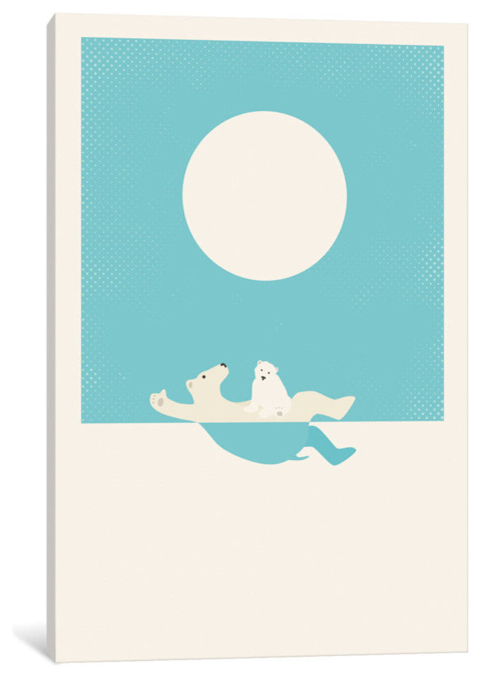 "Swimming Lessons" by Jazzberry Blue, 40x26x1.5, 1-Piece