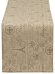 French Flourish Printed Table Runner
