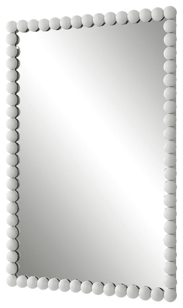 Uttermost Serna Vanity Mirror 09790, White
