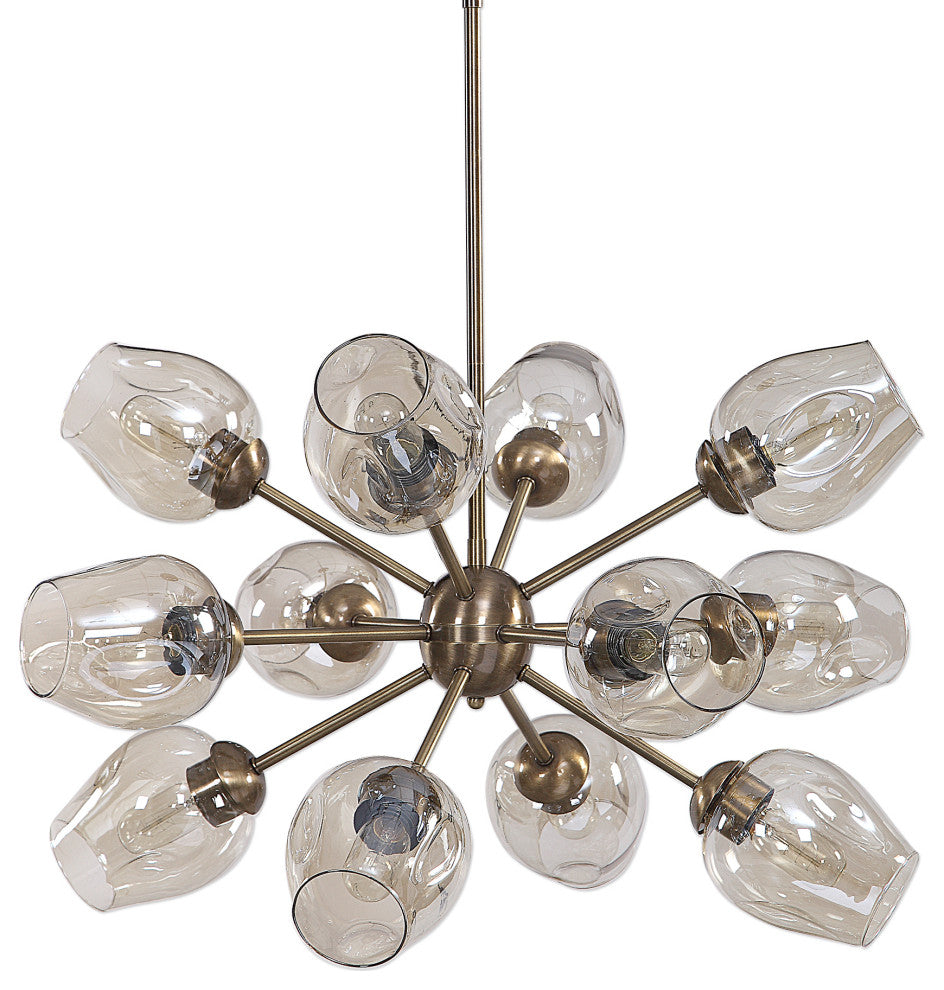 Uttermost Chet 12 Light Sputnik Chandelier