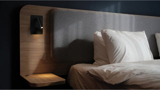 Villa LED Reading Light, Matte Black