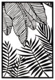 Metal Foliage Frame, 2-Piece Set