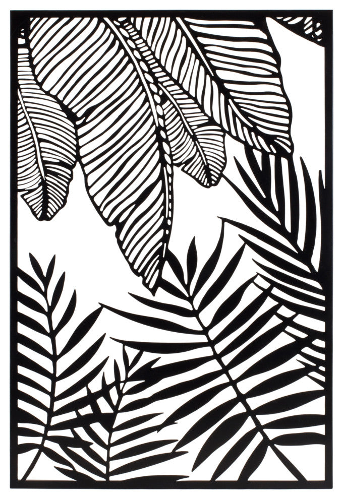 Metal Foliage Frame, 2-Piece Set