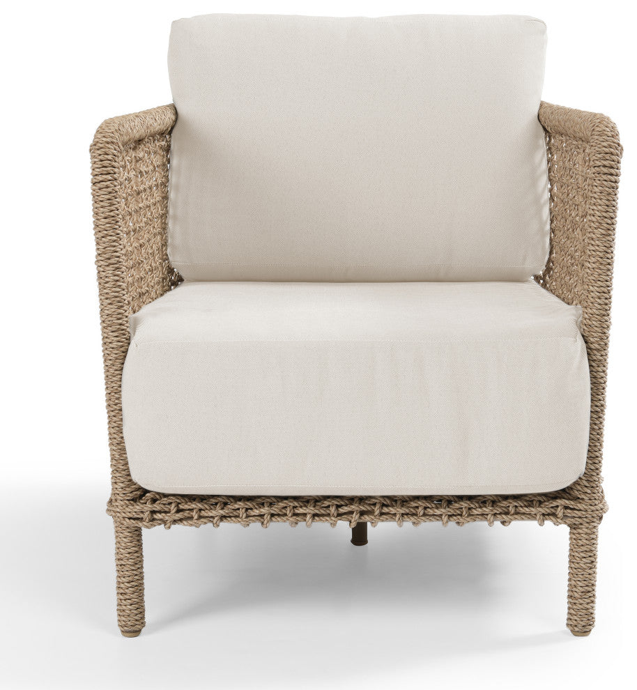 Brisbane Outdoor Accent Chair, Natural