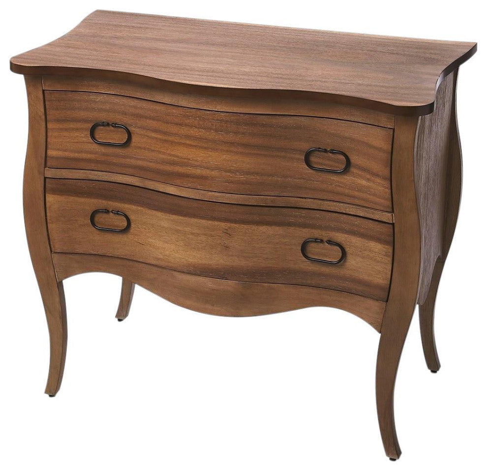 Rochelle 2-Drawer Mango Wood Chest