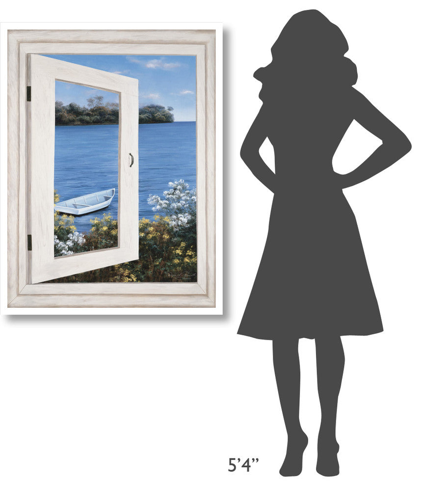 "Bay Window Vista I" Digital Paper Print by Diane Romanello, 32"x42"