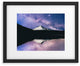 Nature Magick Mount Hood Galaxy Lake Framed Art Print