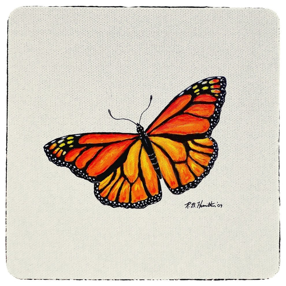 Spreadwing Monarch Coaster - 3 Sets of 4 (12 Total)