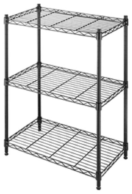 Beautiful Small three-Shelf Storage Rack Shelving Unit