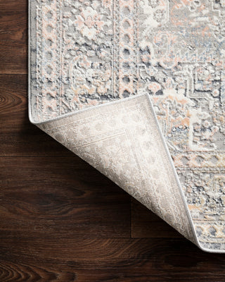 Lucia Rug, Gray/Sunset, 2'x3'