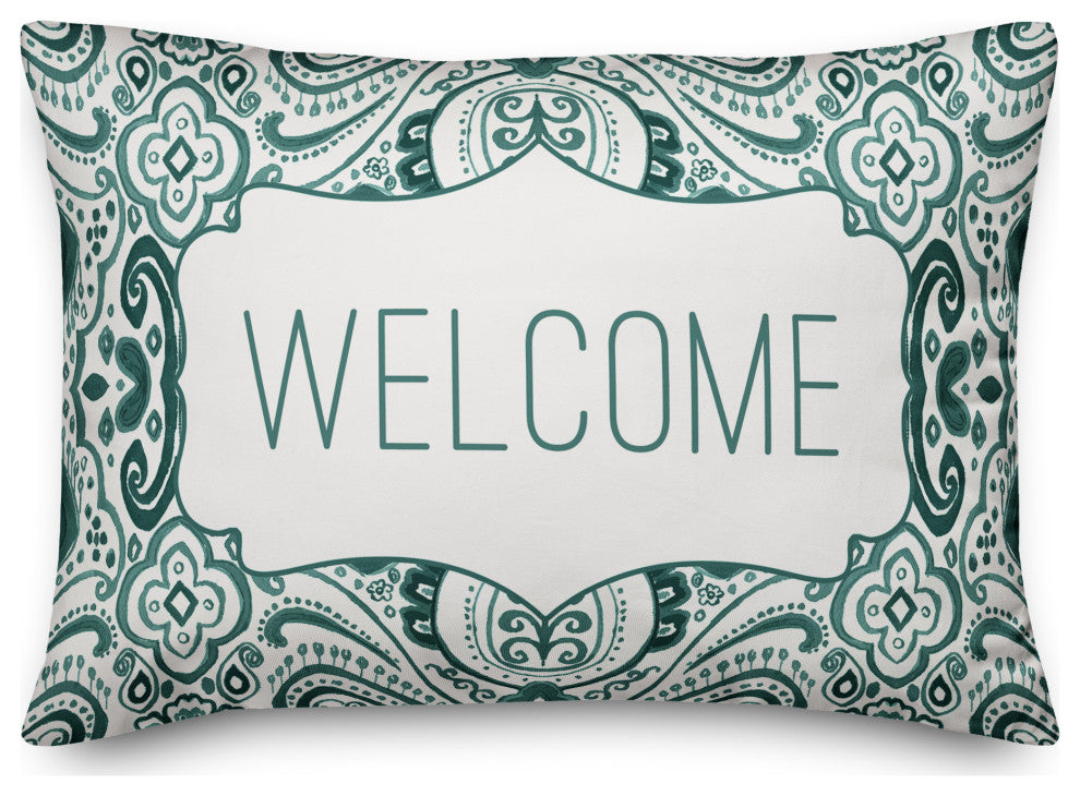 Welcome 14x20 Indoor / Outdoor Pillow
