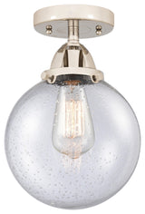 Beacon Semi-Flush Mount, Polished Nickel, Seedy, Seedy