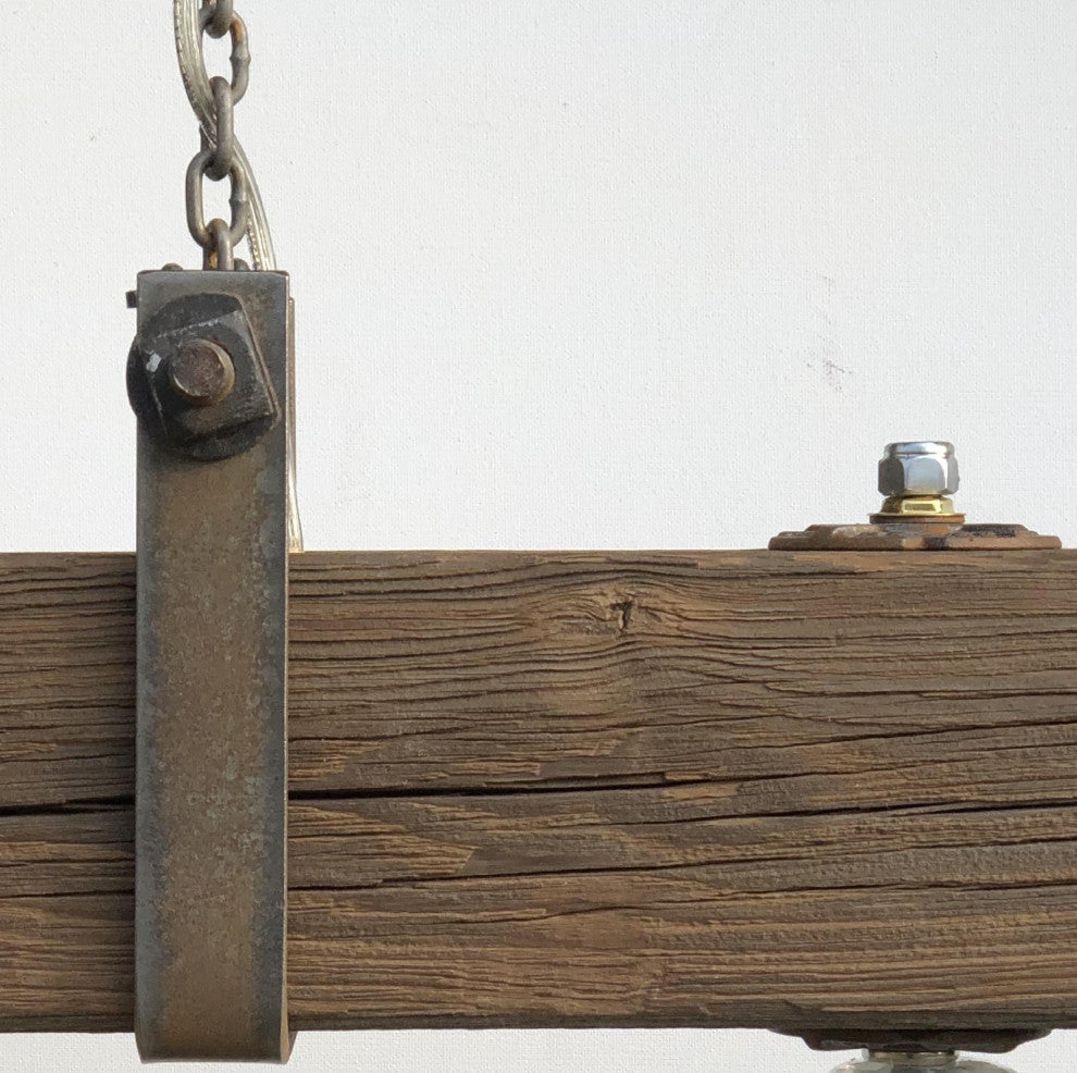 Insulator LED Telegraph Pole Cross Bar Chandelier