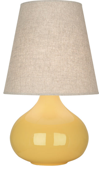 June Accent Lamp, Buff, Sunset Yellow
