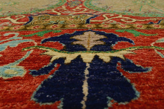 Aria Fine Chobi Raelyn Orange Rug 8'11"x12'8"
