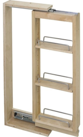 Hardware Resources WFPO342 42 Inch Tall 3"W Base Filler Pull Out - Natural