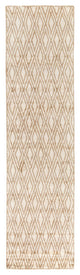 Surya Quartz QTZ-5013 2'6"x10' Rug, Camel/Cream