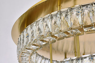 Modern Gold 2-Light Flush Mount