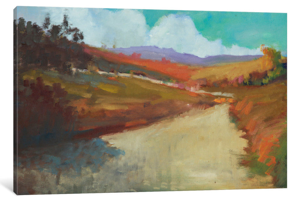 "Country Road III" by Eddie Barbini, Canvas Print, 26"x18"