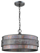 Ryker 3-Light Bronze Patina Pendant