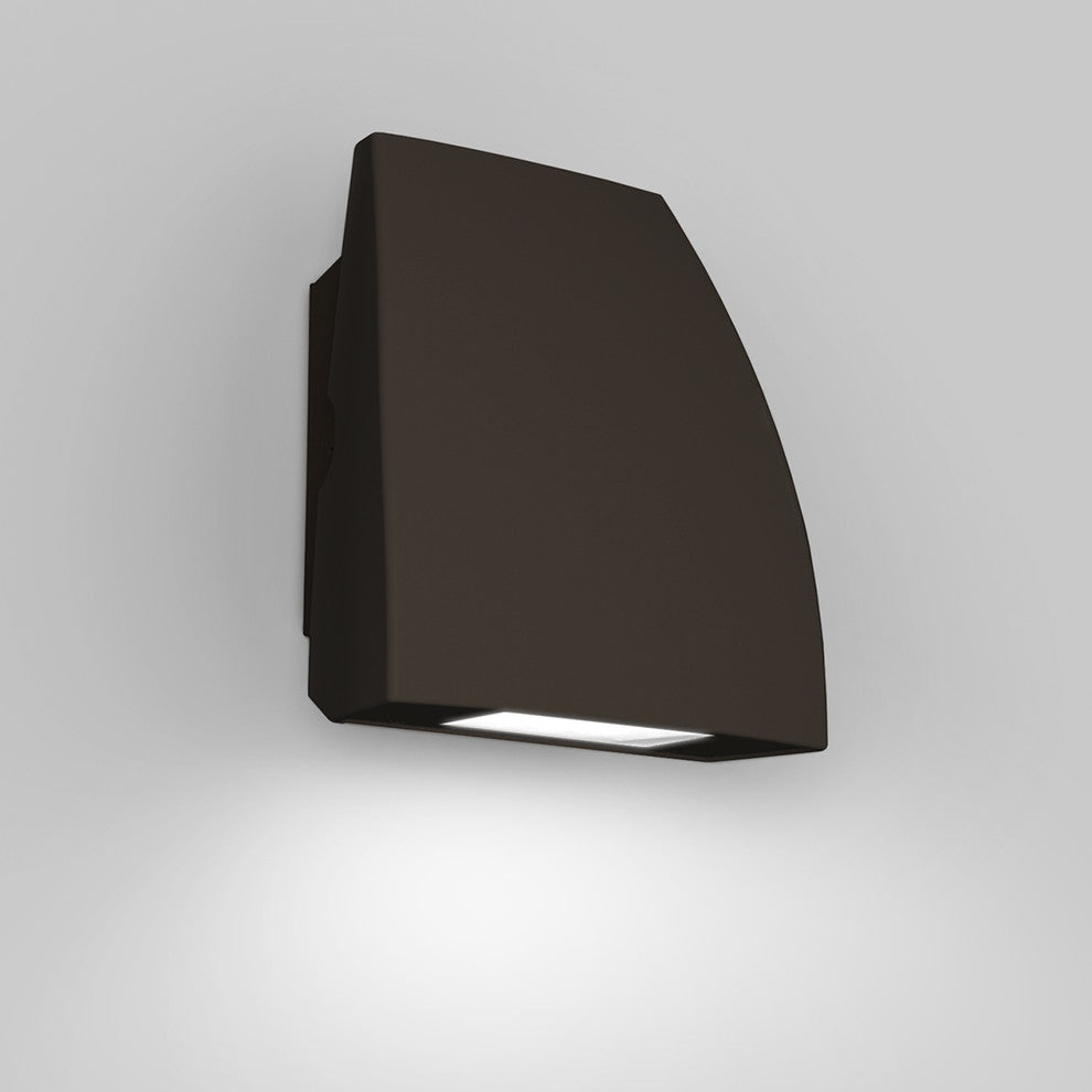 WAC Lighting Endurance Fin LED Flood Light, Bronze, 19 W, Warm White