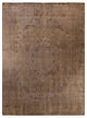 Fine Vibrance, One-of-a-Kind Hand-Knotted Area Rug Brown, 9' 1" x 12' 4"