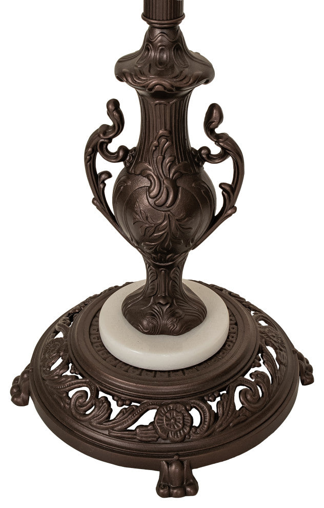 71 High Tiffany Turning Leaf Floor Lamp