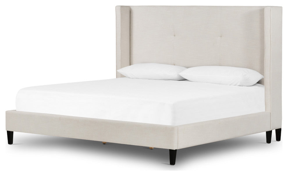 Madison Bed-Cambric Ivory-King