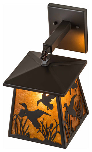 7W Ducks in Flight Wall Sconce