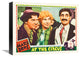 "Marx Brothers - At the Circus 01" Canvas Giclee, 16"x13"