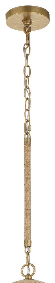 Jace 1-Light Soft Gold Pendant