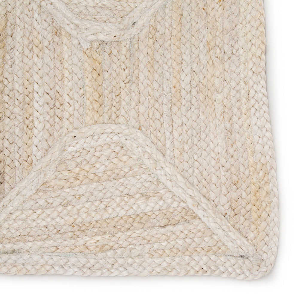 Jaipur Living Sisal Bow Natural Trellis Ivory/ Beige Runner Rug 3'X12'
