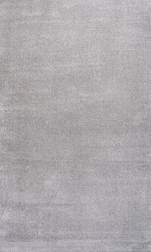 Haze Solid Low-Pile Light Gray 12 ft. x 15 ft. Area Rug