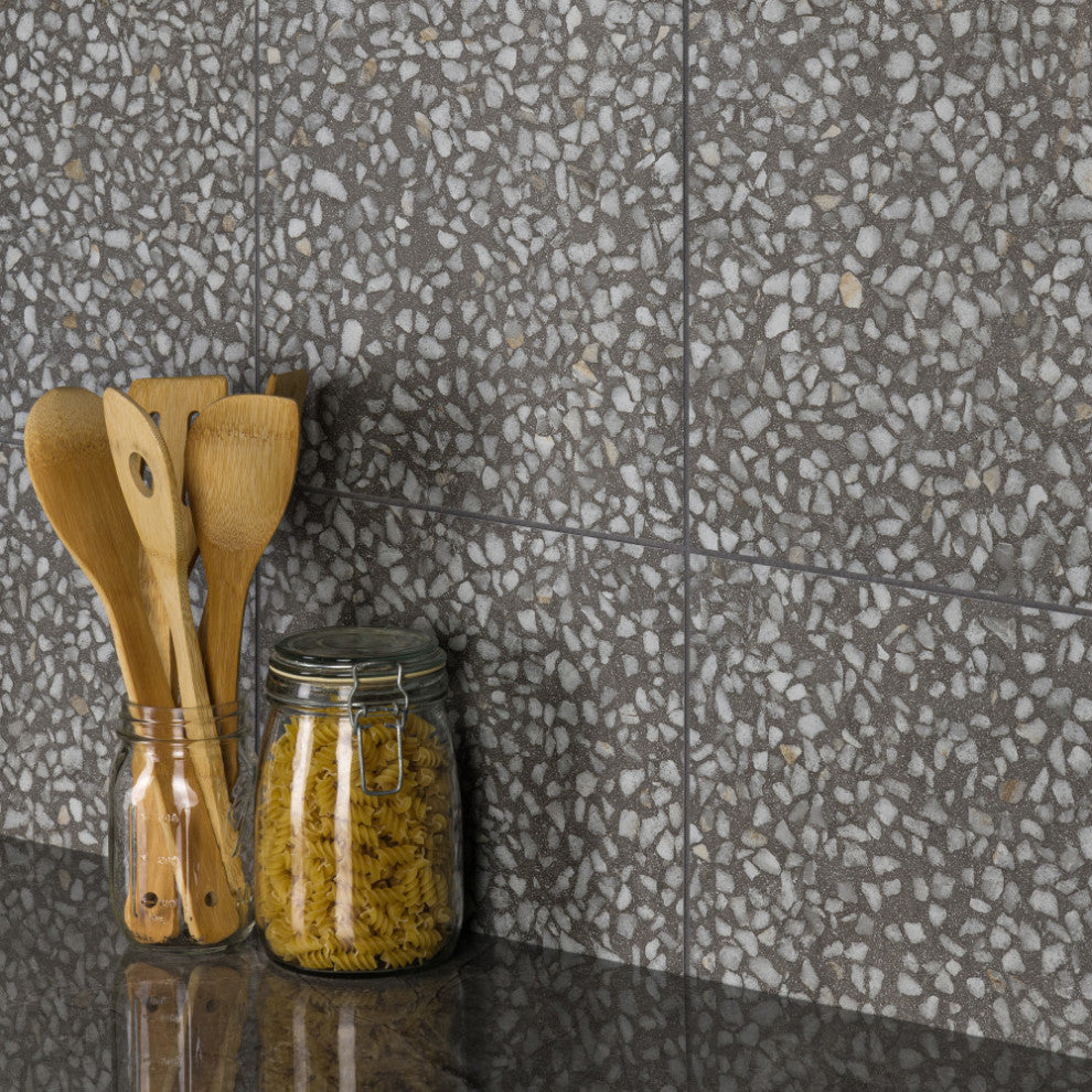Farnese Amalfi Grafito Porcelain Floor and Wall Tile