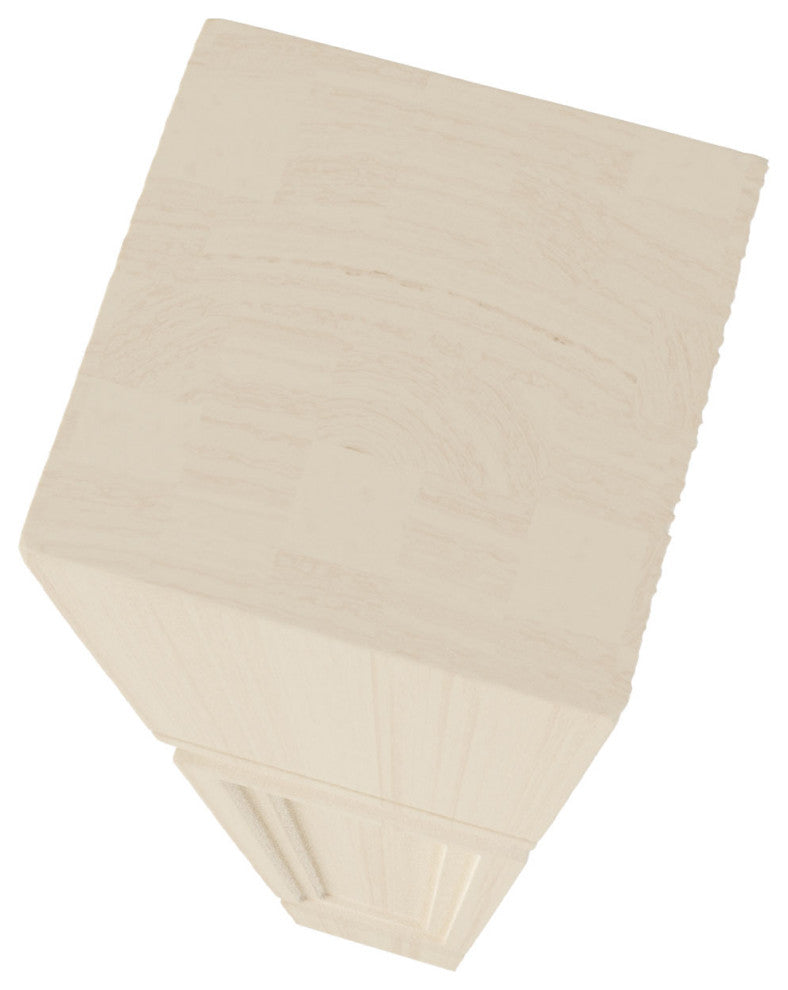 Kent Raised Panel Cabinet Column - Rubberwood