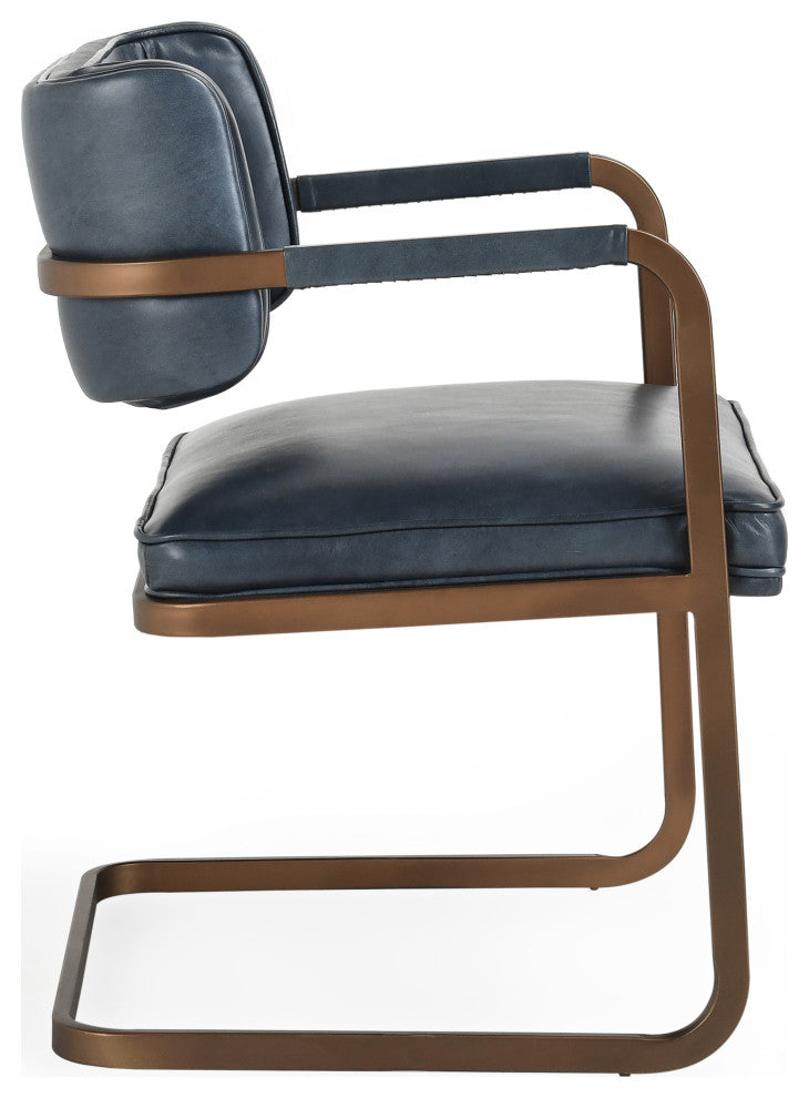 Fonda Dining Chair, Blue