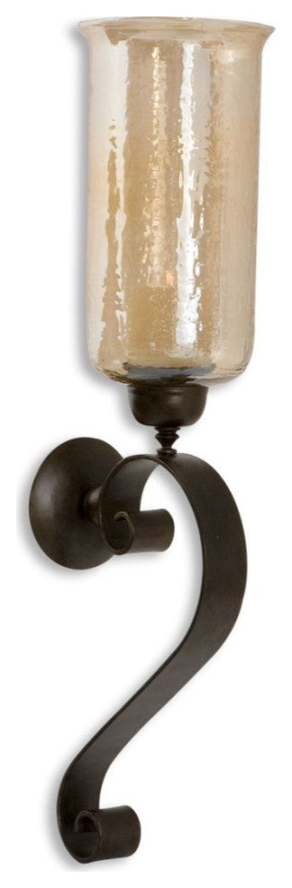 Uttermost Joselyn Bronze Candle Wall Sconce