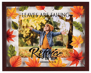 Wall Photo Frame Leaves Are Falling