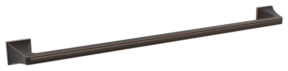 Amerock Mulholland Traditional Towel Bar, Oil Rubbed Bronze, 24" Center-to-Cente