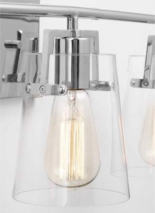 Crofton 3 Light Bath, Chrome