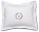 Boudoir Pillow Cover, Napoleon Bee Wreath, Cream, Beige