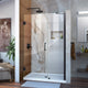 Dreamline Unidoor Min 47" To Max 48" Frameless Hinged Shower Door