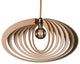 Saturn ring 1-light pendant 20" Width Modern light pendant